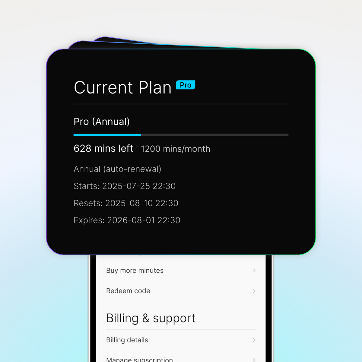 Plaud Note & AI Annual Pro Plan