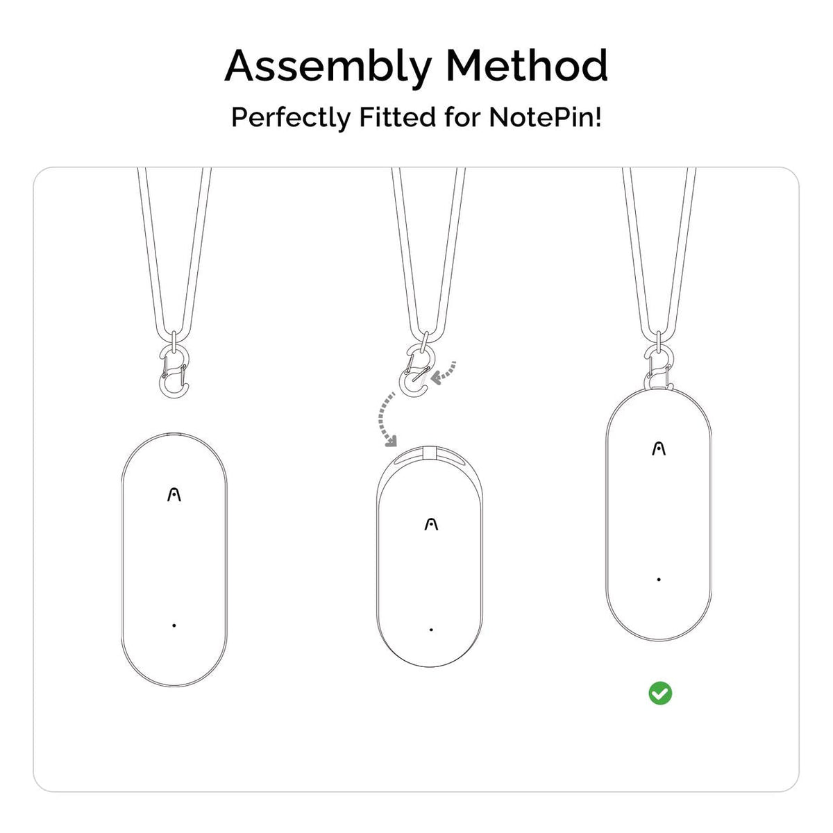 Lanyard for Plaud NotePin｜Plaud NotePin S