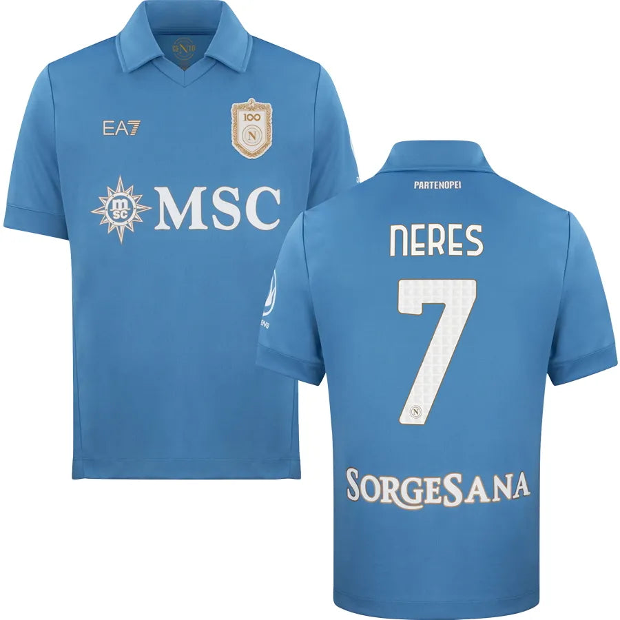 Napoli SSC Home Jersey 26/27 Mens
