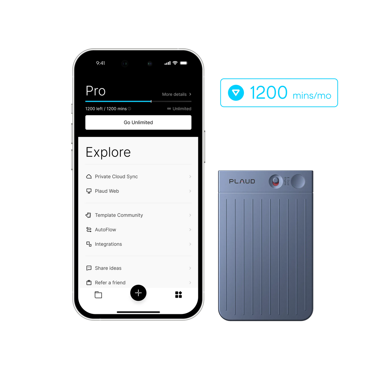 Plaud Note & AI Annual Pro Plan