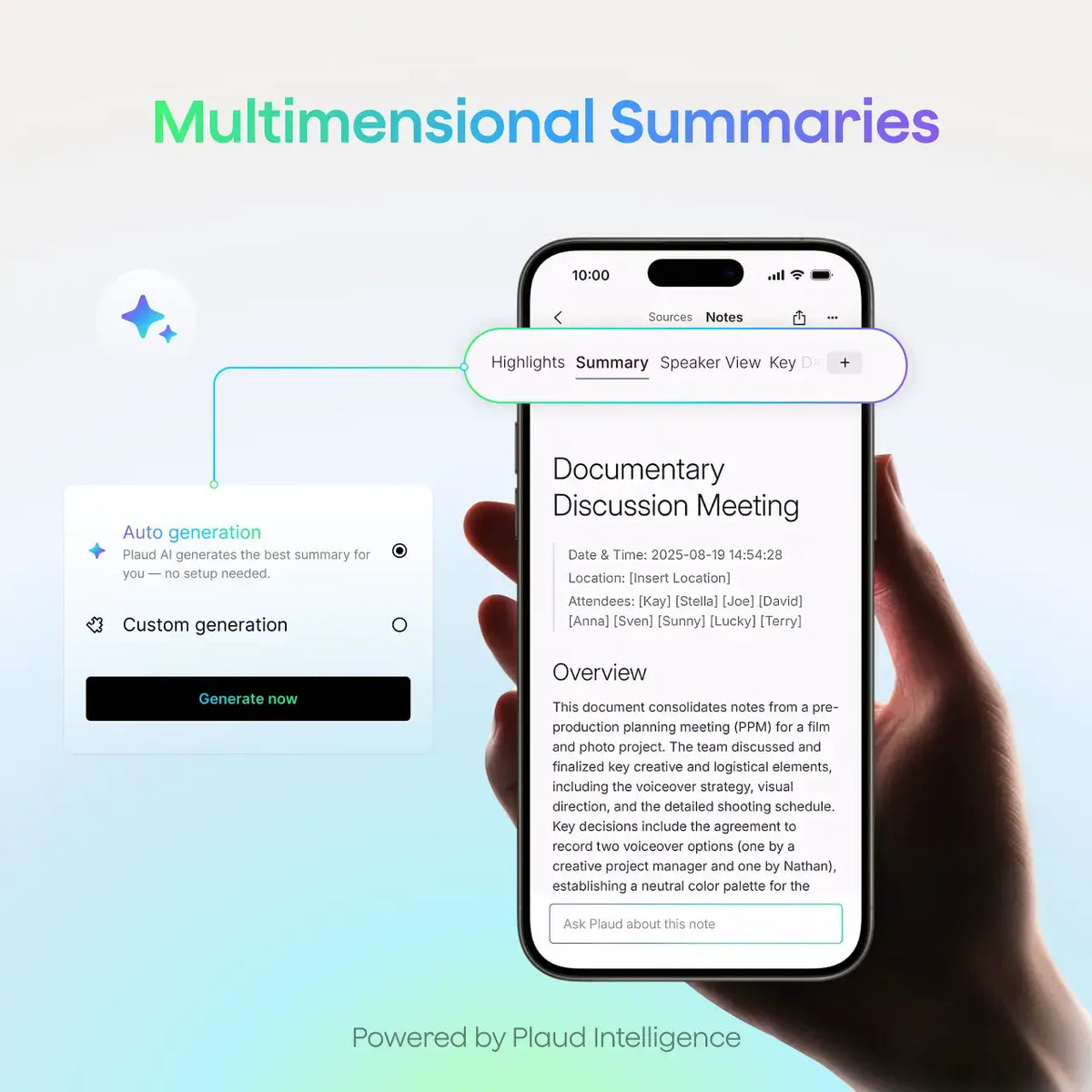 Plaud Note Pro - The Most Advanced AI Note Taker