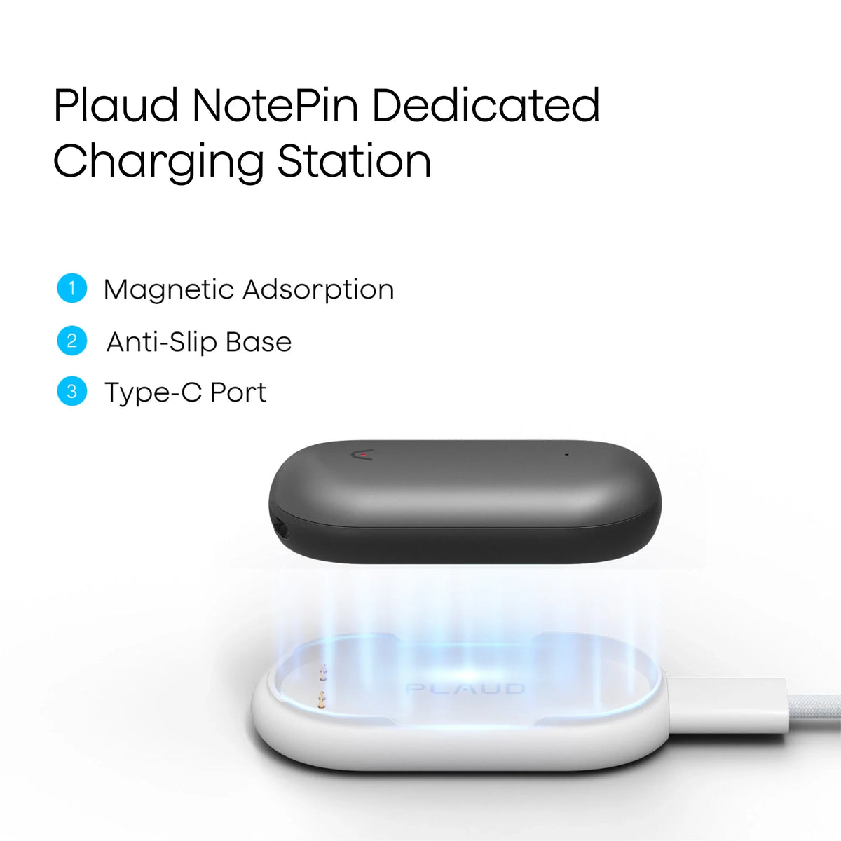 Charging Kit for Plaud NotePin｜Plaud NotePin S