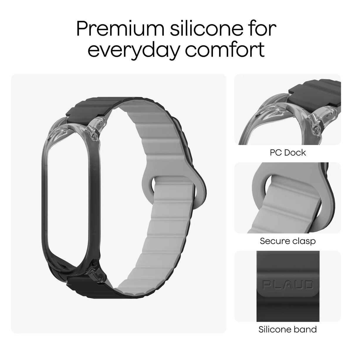 Silicone Wristband for Plaud NotePin S | Plaud NotePin